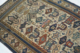 Antique Caucasian Zeikor Rug 4'0" x 5'5''