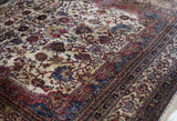 Antique Silk Rare  Senneh Rug 4'9'' x 6'4''