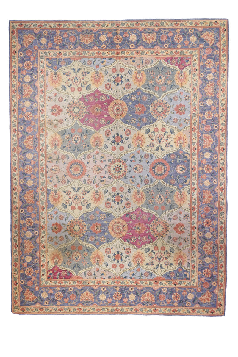 Vintage European Hook Rug 8'6'' x 11'4''