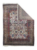 Antique Silk Rare  Senneh Rug 4'9'' x 6'4''