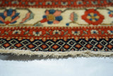Antique Mohtasham Kashan Rug 9'0" x 12'6''