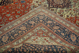 Antique Mohtasham Kashan Rug 9'0" x 12'6''