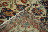 Antique Mohtasham Kashan Rug 9'0" x 12'6''