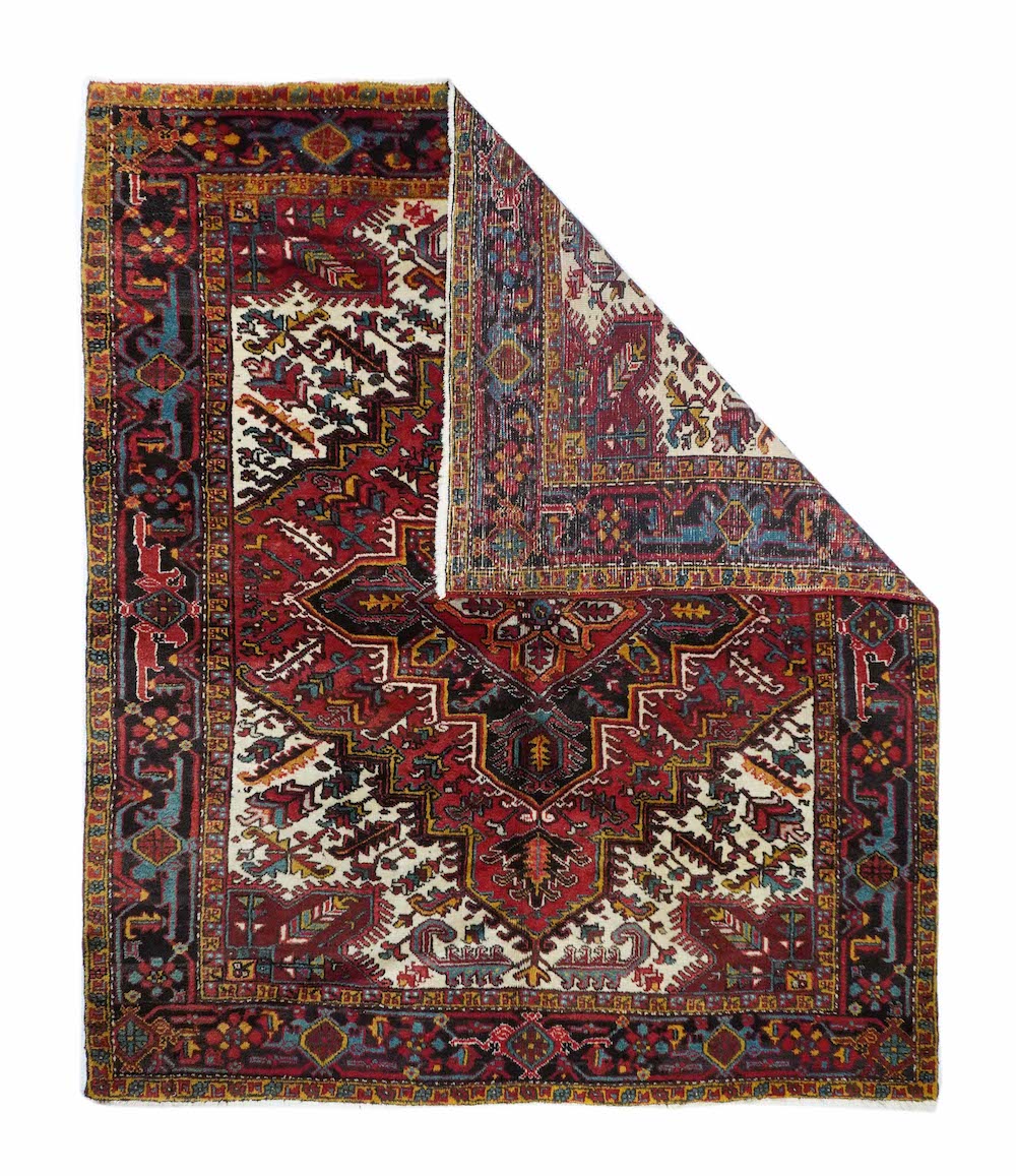 Vintage Heriz Rug 7'3'' x 8'6''