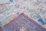 Antique  Lavar Kerman Rug 21'  x 29' 6'