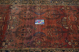 Antique Sarouk Rug 4'4'' x 6'6''