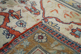 Antique Kashan Rug 4'3'' x 7'2''