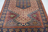Antique Mohtasham Kashan Rug 4'7'' x 7'0''