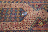Antique Mohtasham Kashan Rug 4'7'' x 7'0''