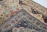 Antique Kashan Rug 4'6'' x 6'3''