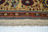 Antique Kashan Rug 4'6'' x 6'3''