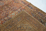 Antique Mohtasham Kashan Rug 4'4'' x 6'8''