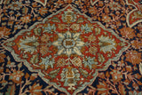 Antique Mohtasham Kashan Rug 4'4'' x 6'8''