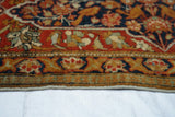 Antique Mohtasham Kashan Rug 4'4'' x 6'8''