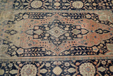 Antique Mohtasham Kashan Rug 4'1'' x 6'3''