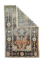 Antique Mohtasham Kashan Rug 4'1'' x 6'3''