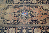 Antique Mohtasham Kashan Rug 4'1'' x 6'3''