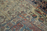 Antique Fine Mohtasham Kashan Rug 5'5" x 8' 8''