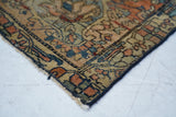 Antique Fine Mohtasham Kashan Rug 5'5" x 8' 8''
