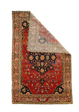 Antique Sarouk Rug 4'2'' x 6'6''