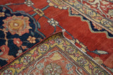 Antique Sarouk Rug 4'2'' x 6'6''