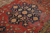 Antique Sarouk Rug 4'2'' x 6'6''