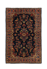 Antique Sarouk Rug 4'4'' x 6'6''