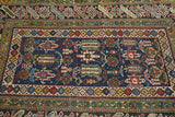 Antique Caucasian Kuba Rug 3'4'' x 4'8''