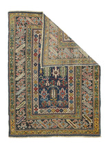 Antique Caucasian Kuba Rug 3'4'' x 4'8''
