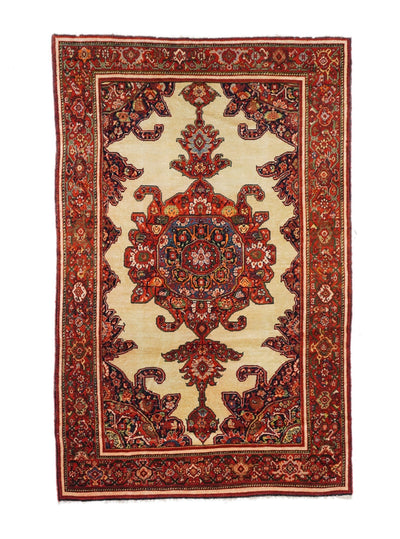 Antique Malayer Rug 4'2'' x 6'6''