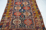 Antique Caucasian Kuba Rug 3'9'' x 6'3''