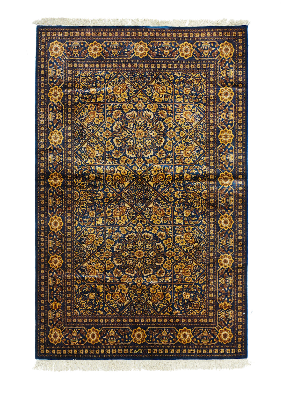 Vintage Qum Rug 3'2'' x 5'2''