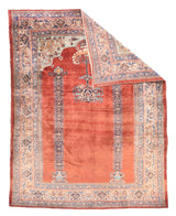 Antique Silk  Heriz Rug 5'3'' x 7'0''