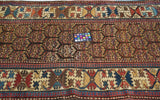 Antique Caucasian Kazak Runner 3'6'' x 10'9''