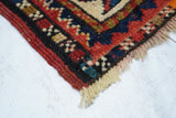Antique Caucasian Kazak Rug 3'10'' x 9'5''