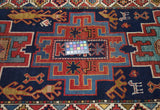 Antique Caucasian Kazak Rug 3'10'' x 9'5''