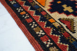 Antique Caucasian Kazak Rug 3'10'' x 9'5''