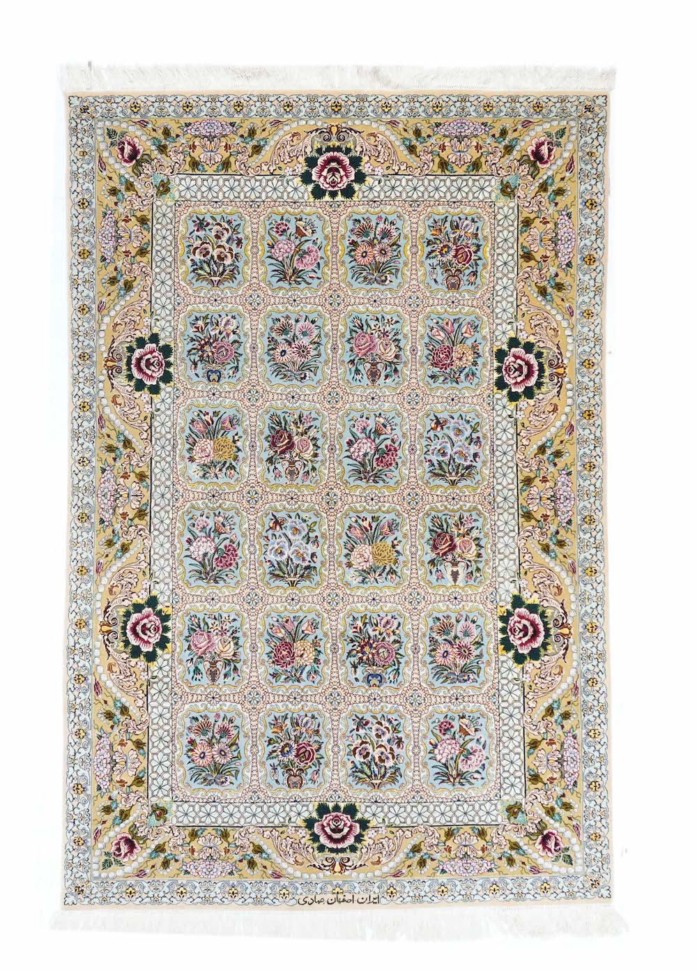 Vintage Isfahan Rug 4'1'' x 6'4''