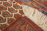 Antique  Tribal Afshar Rug 3'2'' x 4'2''
