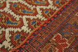 Antique  Tribal Afshar Rug 3'2'' x 4'2''