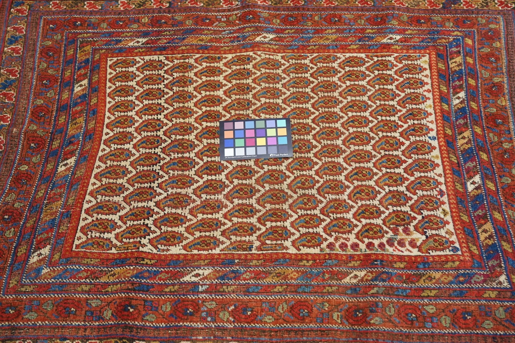 Antique  Tribal Afshar Rug 3'2'' x 4'2''