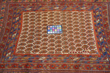 Antique  Tribal Afshar Rug 3'2'' x 4'2''