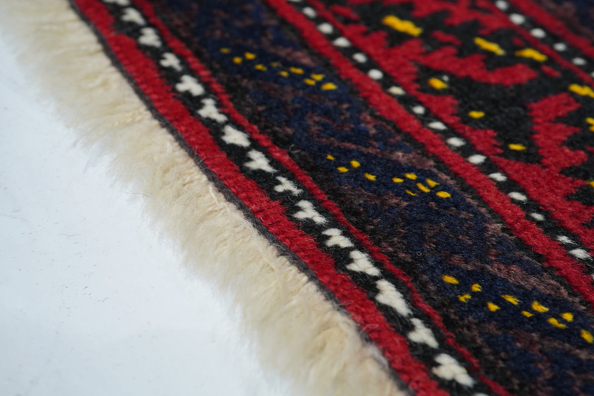 Vintage Baluch Rug 3'5'' x 6'3''
