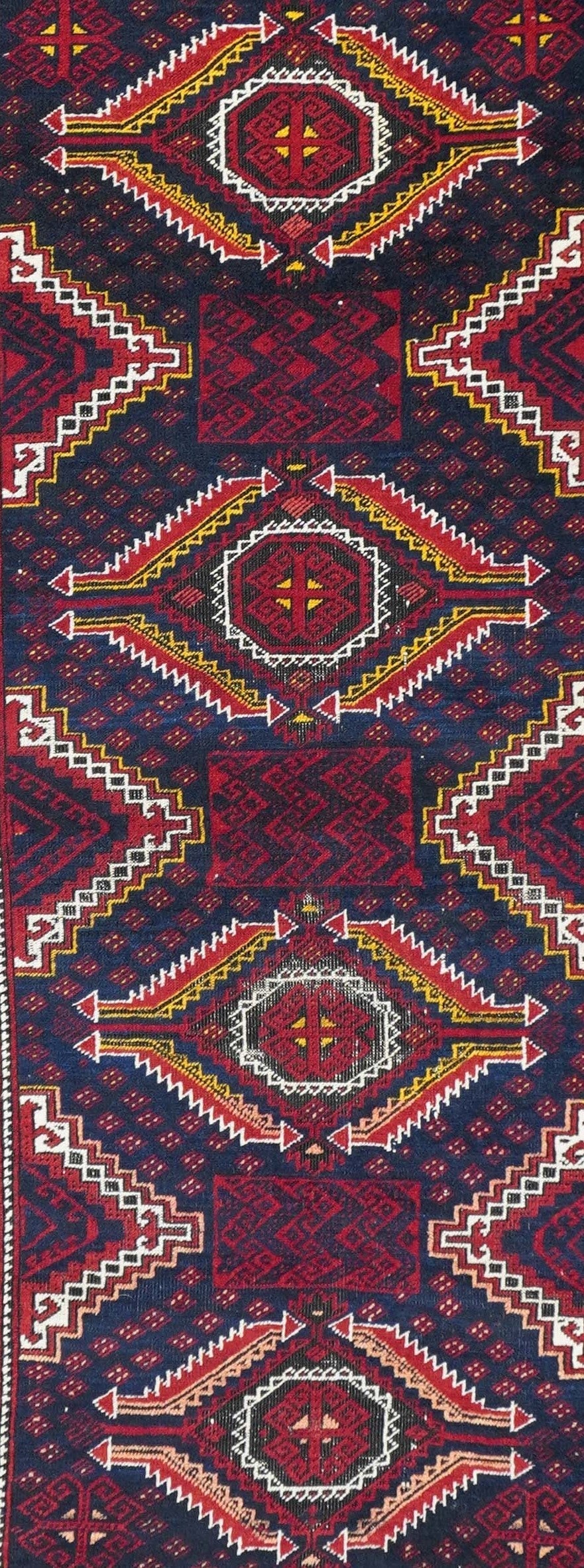 Vintage Baluch Rug 3'5'' x 6'3''