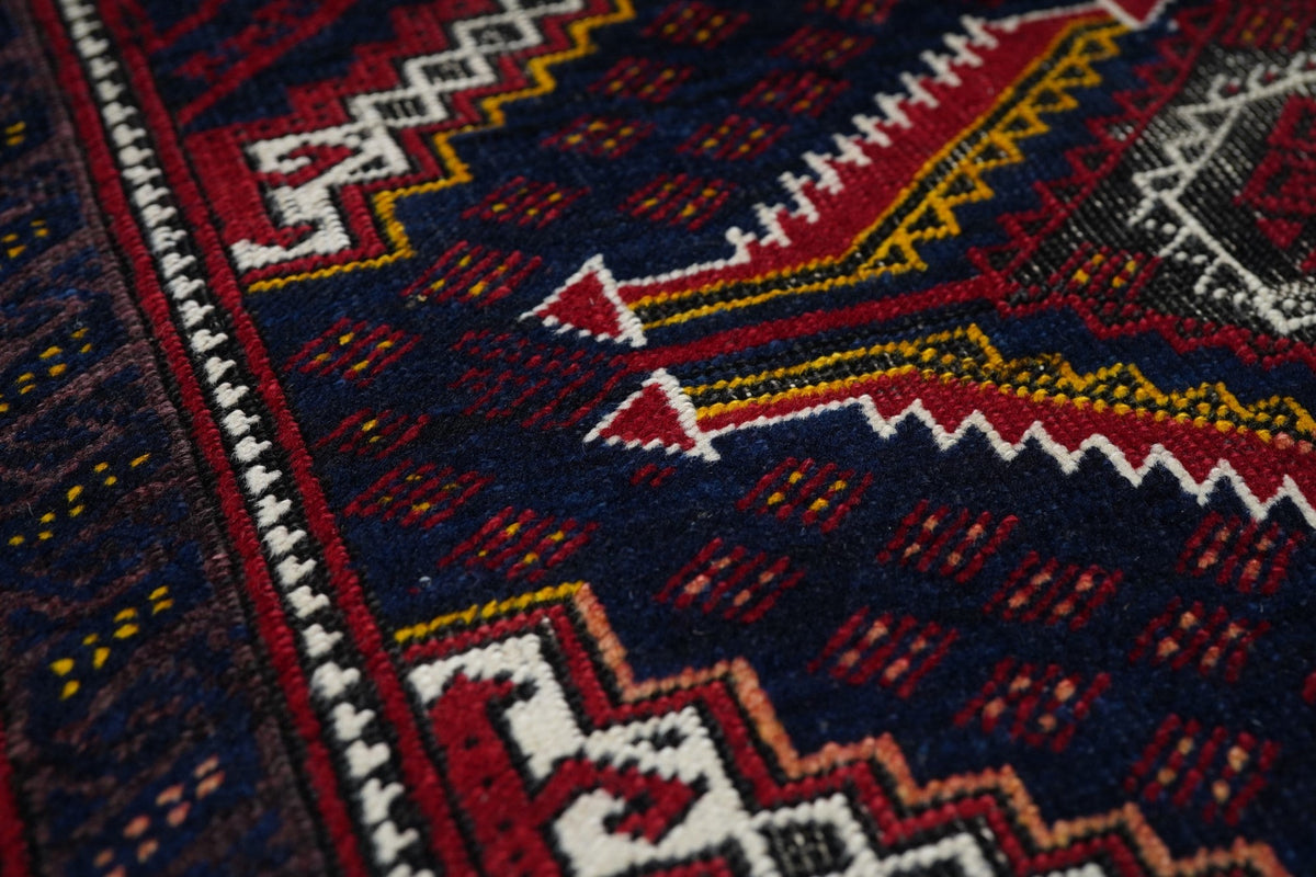 Vintage Baluch Rug 3'5'' x 6'3''