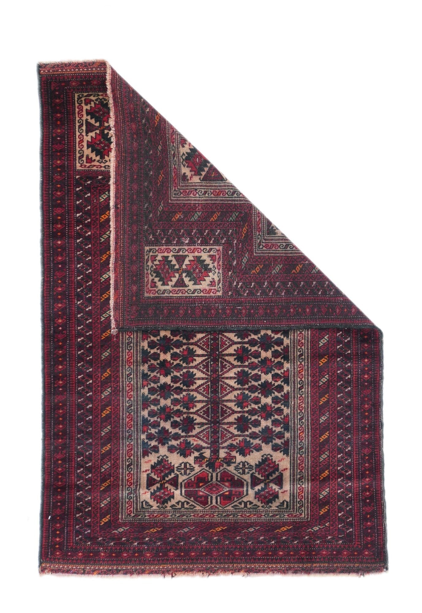 Vintage Baluch Rug 3'2'' x 4'9''