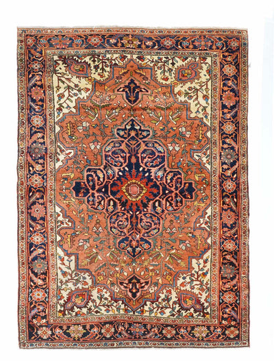 Antique Sarouk Rug 4'7'' x 6'4''