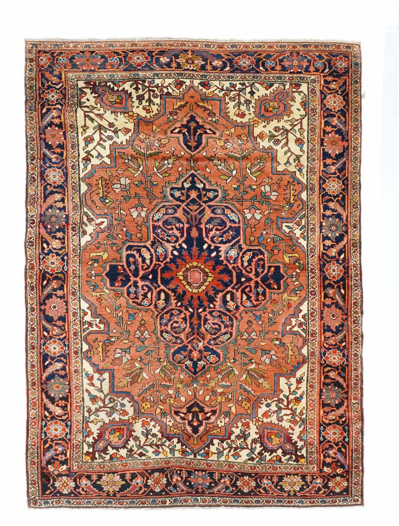 Antique Sarouk Rug 4'7'' x 6'4''