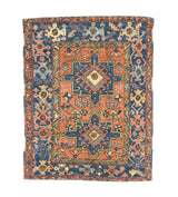 Antique Heriz Rug 3'3'' x 4'2''