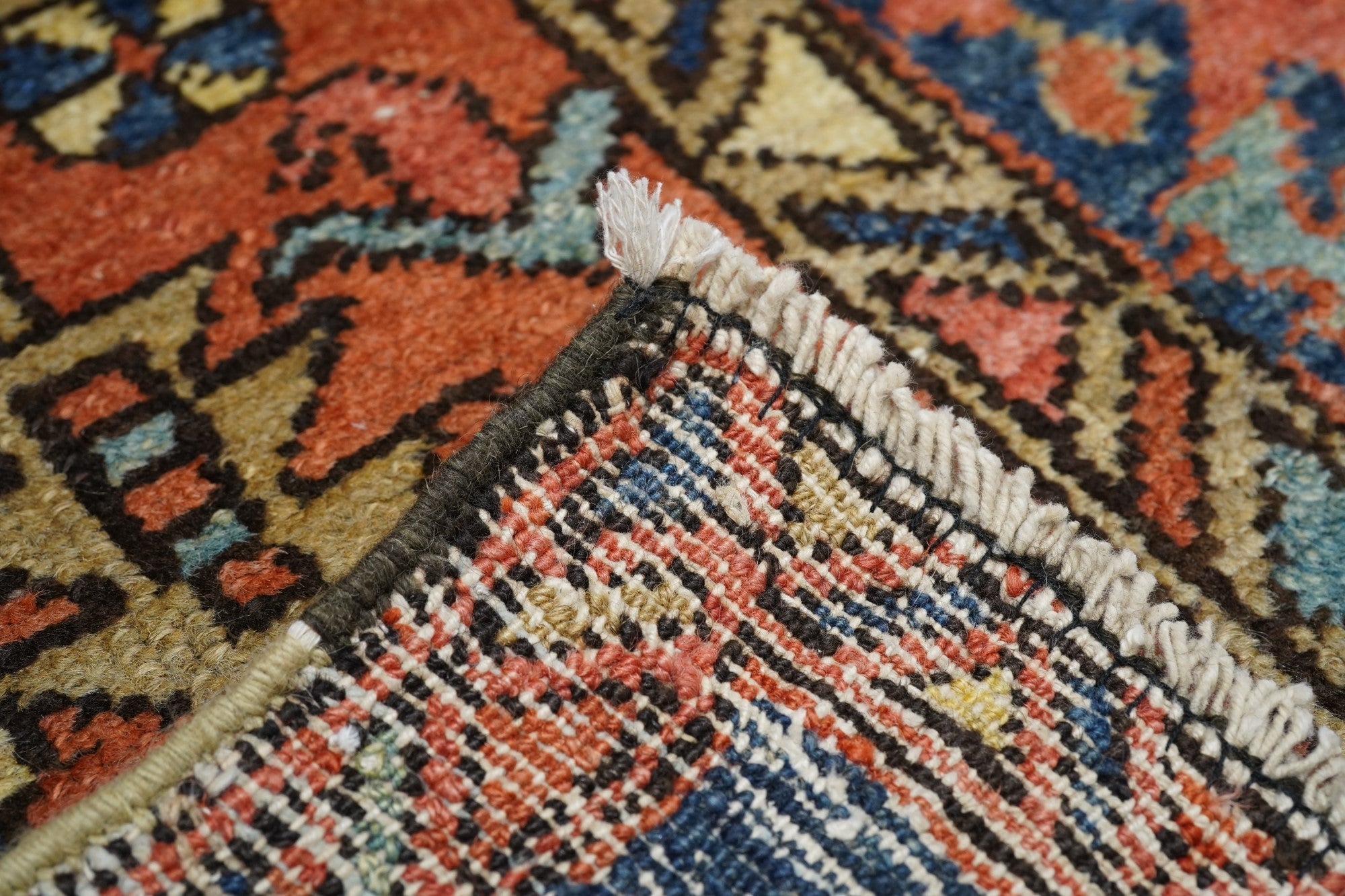 Antique Heriz Rug 3'3'' x 4'2''
